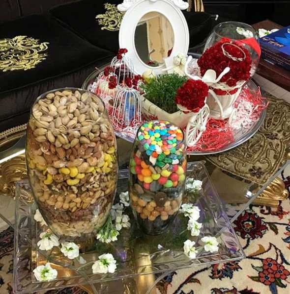 کادو عید نوروز برای عروس همراه با تزئین