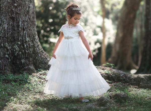 مدل لباس عروس دخترانه بچه گانه 2020