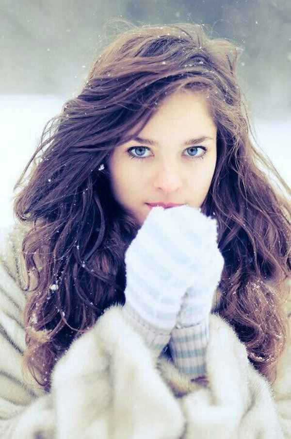 عکس پروفایل دخترانه زمستانی جذاب برای پروفایل شما