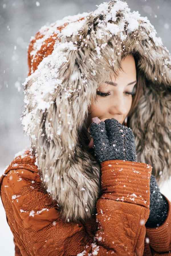 عکس پروفایل دخترانه زمستانی جذاب برای پروفایل شما