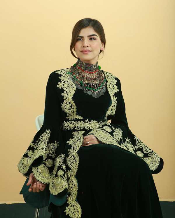 عکس لباس افغانی و گند مجلسی دخترانه
