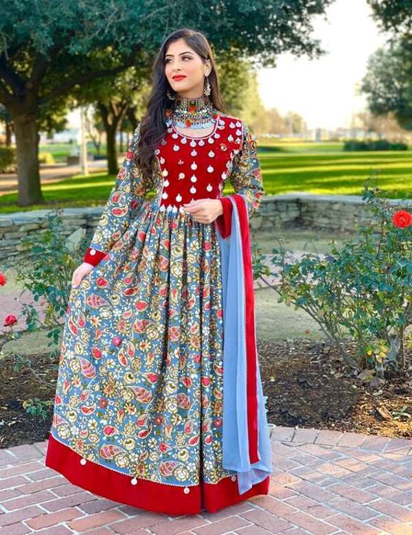 عکس لباس افغانی و گند مجلسی دخترانه