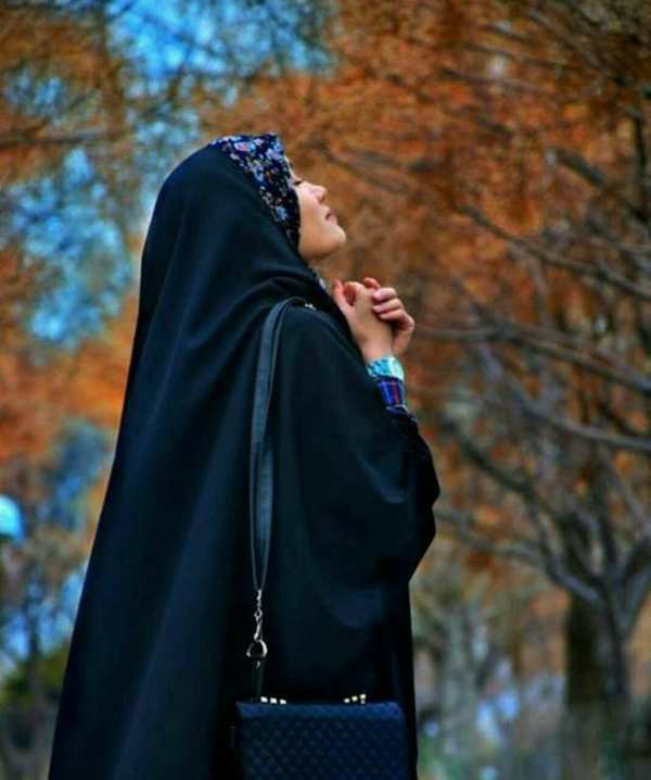 عکس پروفایل دختر چادری شیک