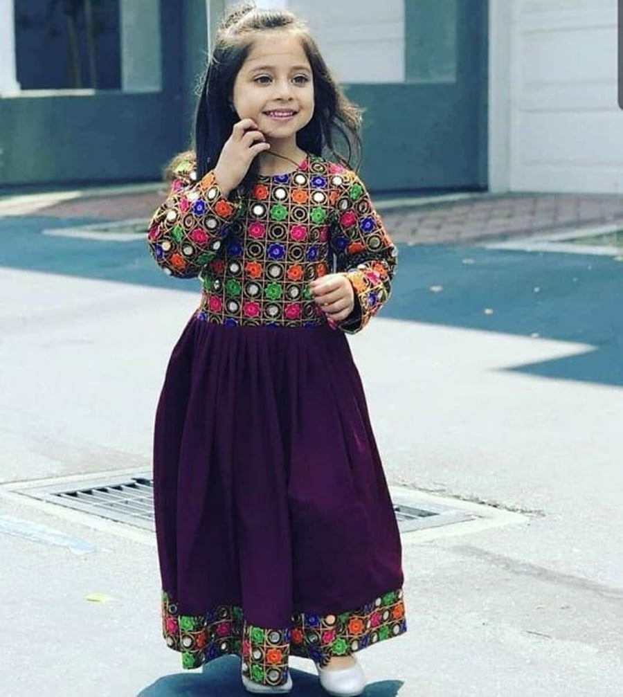 عکس دختر بچه افغانی زیبا